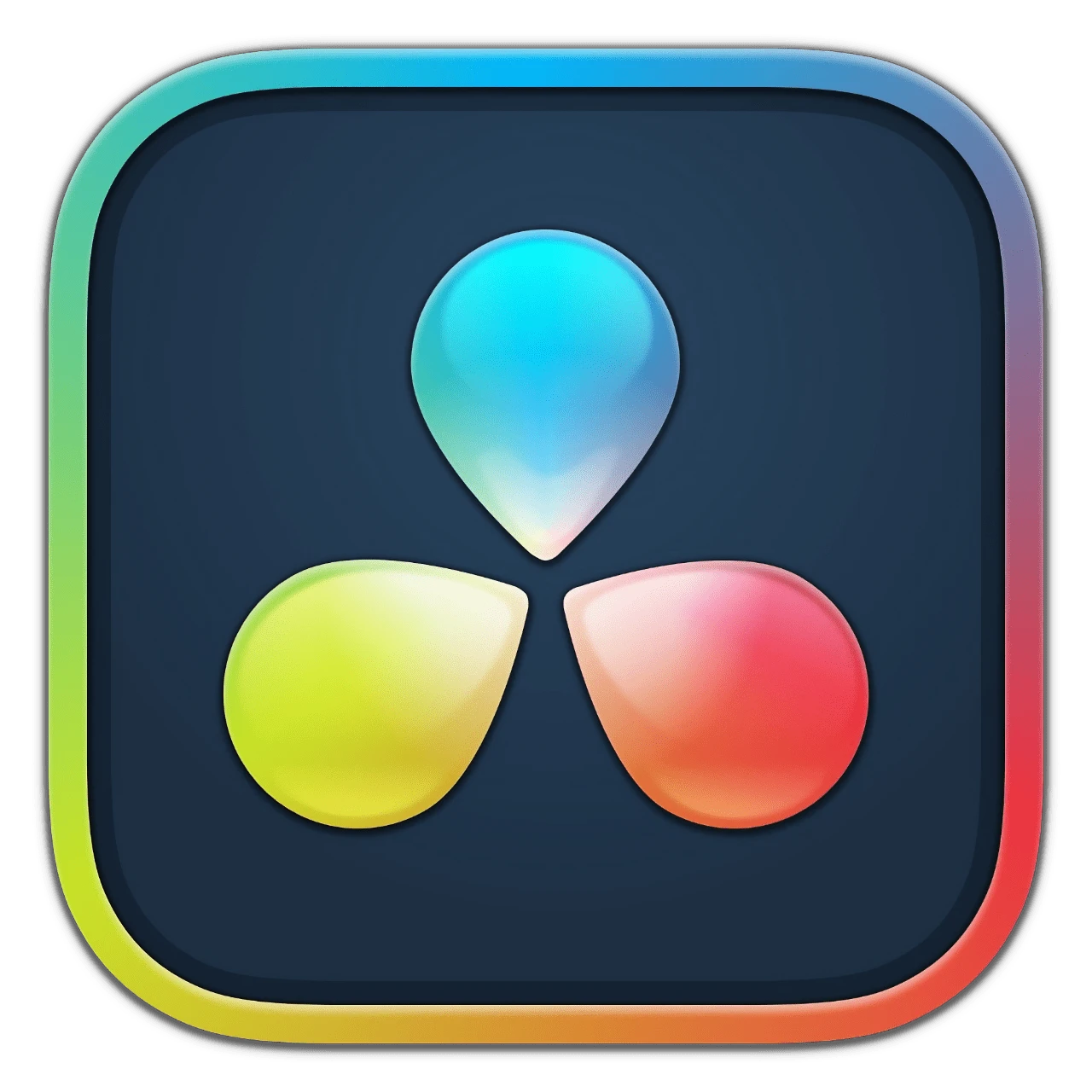 DaVinci Resolve logo